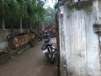 Ngôi nhà nơi xảy ra sự việc