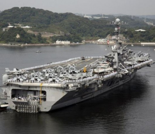 Tàu sân bay USS George Washington, Hạm đội 7, Hải quân Mỹ.