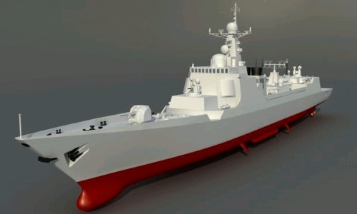 Tàu khu trục 052D mới chế tạo của Trung Quốc được cho là đã trang bị hạm pháo PJ-38