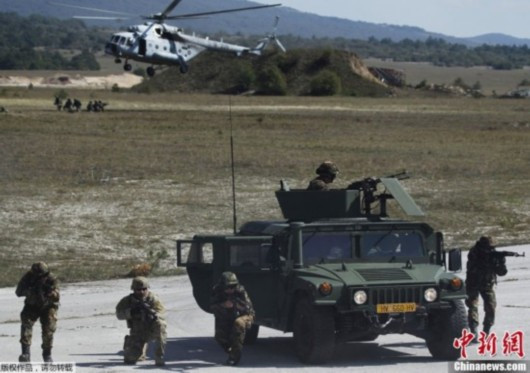 Lực lượng đặc nhiệm các nước châu Âu tiến hành diễn tập "Jackal Stone 12" tại Croatia