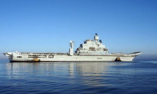 Tàu sân bay INS Vikramaditya vừa gặp sự cố động cơ Tàu sân bay INS Vikramaditya vừa gặp sự cố động cơ