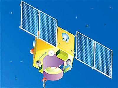 Vệ tinh "gián điệp" Cartosat-2B (hình ảnh mô phỏng) của Ấn Độ phóng ngày 12/7/2010 Vệ tinh "gián điệp" Cartosat-2B (hình ảnh mô phỏng) của Ấn Độ phóng ngày 12/7/2010