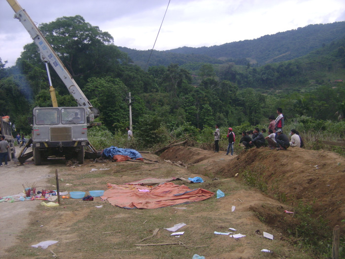 Hiện trường vụ tai nạn Hiện trường vụ tai nạn