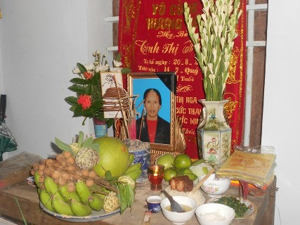 Di ảnh của chị Ngọc Di ảnh của chị Ngọc