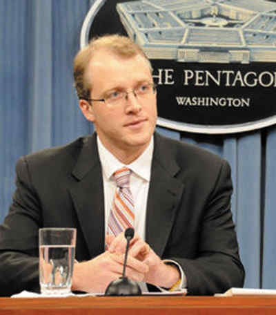 Người phát ngôn Bộ Quốc phòng Mỹ George Little Người phát ngôn Bộ Quốc phòng Mỹ George Little