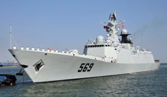 Tàu hộ vệ 054A Ngọc Lâm, Hải quân Trung Quốc.