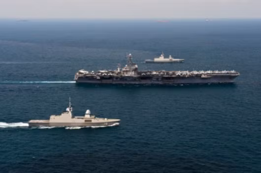 Tàu sân bay John Stennis, Hải quân Mỹ.