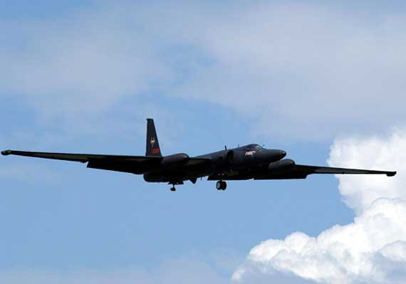 Máy bay do thám chiến lược U-2 của Không quân Mỹ. Máy bay do thám chiến lược U-2 của Không quân Mỹ.