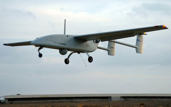 Máy bay không người lái Aerostar do Israel sản xuất.