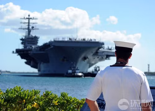 Tàu sân bay lớp Nimitz Mỹ tham gia cuộc diễn tập "Vành đai Thái Bình Dương-2012".