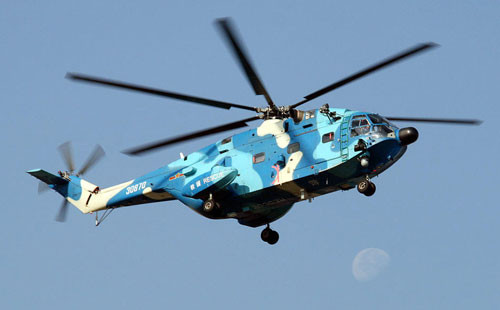 Chế tạo máy bay trực thăng cũng phải ứng dụng rất nhiều vật liệu sợi carbon.