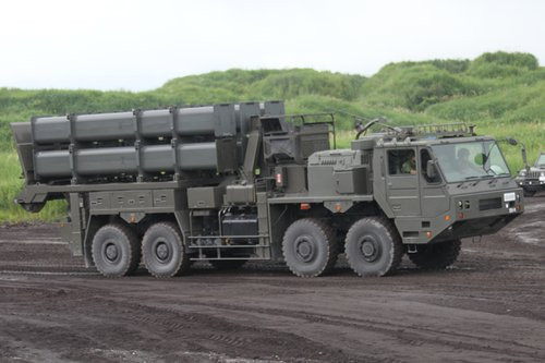 Tên lửa đất đối hạm Type 12 Nhật Bản Tên lửa đất đối hạm Type 12 Nhật Bản