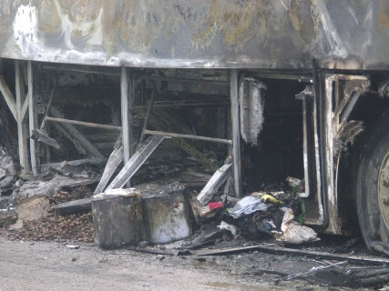 Tất cả những gì còn lại sau vụ cháy