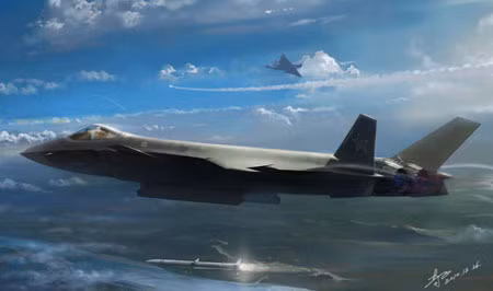 Máy bay J-20 của Trung Quốc