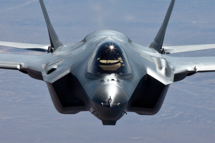 Máy bay chiến đấu F-35 do Mỹ chế tạo.