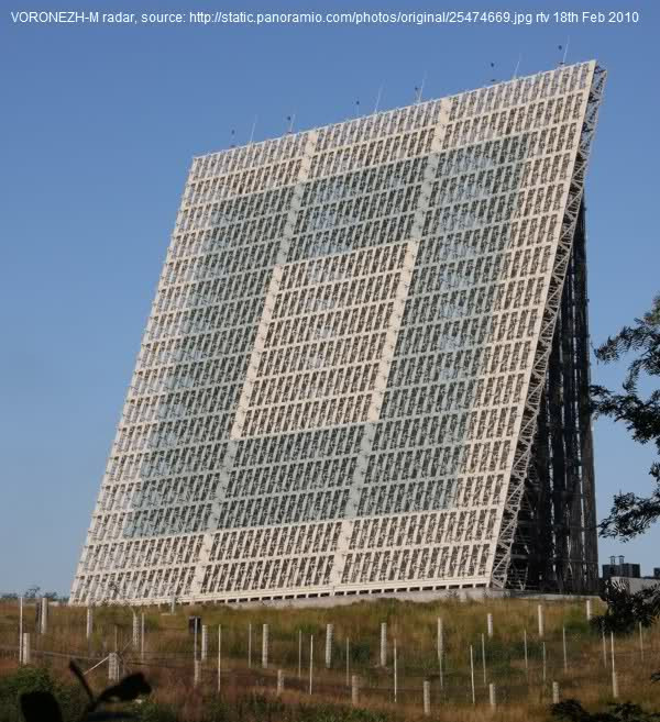 Radar cảnh báo sớm Voronezh-DM của Nga