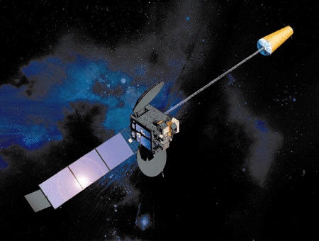 Vệ tinh khí tượng MTSAT-2 của Nhật Bản. Vệ tinh khí tượng MTSAT-2 của Nhật Bản.