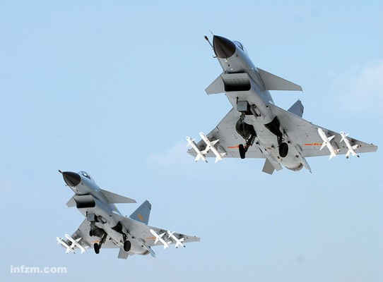 Hoạt động huấn luyện của Không quân Trung Quốc đang tiến hành - sau Nhật Bản 30 năm