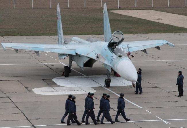 Nga triển khai 10 máy bay chiến đấu Su-27SM và 4 máy bay chiến đấu Su-30M2 ở Crimea Nga triển khai 10 máy bay chiến đấu Su-27SM và 4 máy bay chiến đấu Su-30M2 ở Crimea