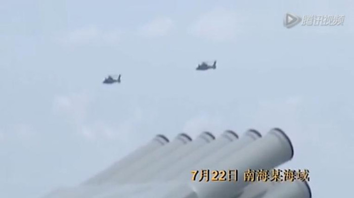 Hải quân Trung Quốc tổ chức tập trận thực binh bắn đạn thật trên Biển Đông với nhiều khoa mục rõ ràng nhằm chống lại láng giềng