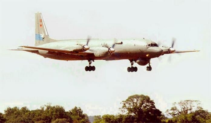 Máy bay tuần tra săn ngầm IL-38 May của Hải quân Nga