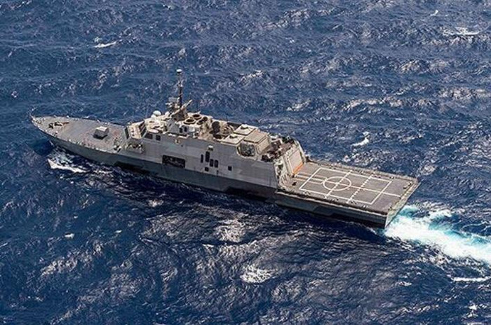 Tàu tuần duyên USS Fort Worth Hải quân Mỹ (nguồn mạng sina Trung Quốc) Tàu tuần duyên USS Fort Worth Hải quân Mỹ (nguồn mạng sina Trung Quốc)