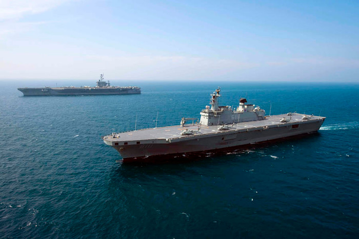 Hải quân Hàn-Mỹ tổ chức tập trận chung (ảnh tư liệu)