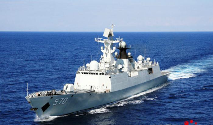 Tàu hộ vệ tên lửa Hoàng Sơn số hiệu 570 Type 054A, Hạm đội Nam Hải, Hải quân Trung Quốc Tàu hộ vệ tên lửa Hoàng Sơn số hiệu 570 Type 054A, Hạm đội Nam Hải, Hải quân Trung Quốc