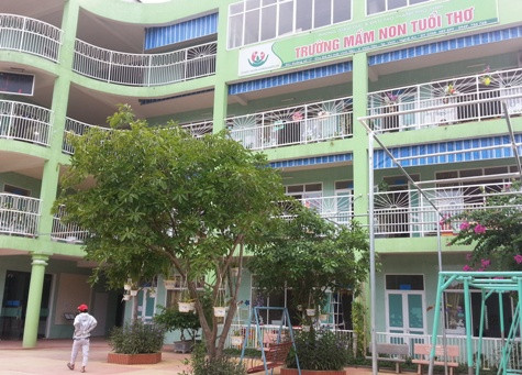 Trường mầm non tuổi thơ hiện tại đang nuôi dạy gần 500 trẻ mẫu non Trường mầm non tuổi thơ hiện tại đang nuôi dạy gần 500 trẻ mẫu non