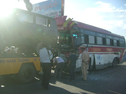 Hiện trường vụ tai nạn Hiện trường vụ tai nạn