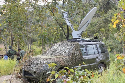 Công nghệ Vinasat của Phân đội 29, Bộ tham mưu, Binh đoàn đảm bảo tốt thông tin liên lạc