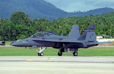 F/A-18D Hornet trong biên chế không quân Malaysia (RMAF)