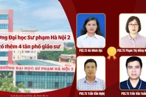 Trường Đại học Sư phạm Hà Nội 2 có thêm 4 tân phó giáo sư