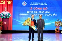 PGS.TS Bùi Huy Nhượng chính thức nhận nhiệm vụ Giám đốc Đại học Kinh tế Quốc dân