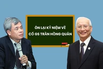 Cố GS Trần Hồng Quân với nhiều dấu ấn trong đổi mới GD qua chia sẻ của cộng sự