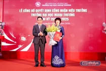 PGS.TS Phạm Thu Hương được bổ nhiệm làm Hiệu trưởng Trường Đại học Ngoại thương