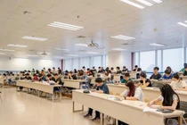 Sinh viên Đại học Kinh tế Quốc dân. Ảnh: NTCC.