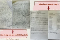 Tiết lộ đề kiểm tra Văn ở lớp học thêm, một GV THCS Huy Khiêm bị xem xét kỷ luật