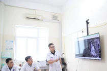 Một số hình ảnh hiển thị trong bệnh án điện tử.