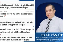 Nhiều nguyên nhân khiến bài báo KH bị rút, tác giả có thể vô tình hoặc cố ý vi phạm