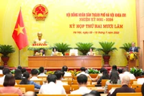 Quang cảnh phiên chất vấn. Ảnh: hanoimoi.vn.