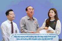 Sắp xếp mạng lưới, tinh gọn trong giáo dục tuyệt đối không thể làm một cách “cơ học”
