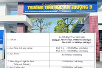 Trường Tiểu học An Thượng B (xã An Khánh, Hà Nội).