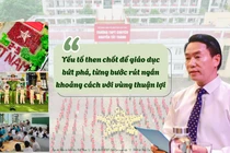 Lãnh đạo Sở GD&ĐT Lào Cai chia sẻ 2 yếu tố then chốt để giáo dục địa phương bứt phá