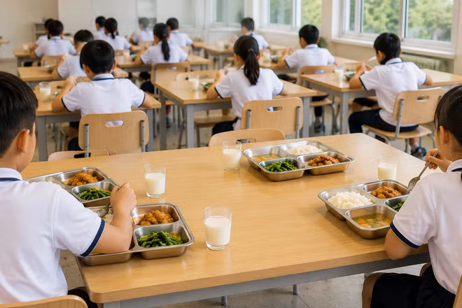 Gói thầu suất ăn, sữa uống trường công chỉ một nhà thầu tham gia thì làm sao có tính cạnh tranh?
