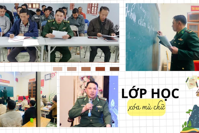 Lớp học xóa mù chữ mở ra cánh cửa tiếp cận kiến thức cho đồng bào vùng biên giới Sơn La