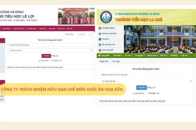 Đại diện Trường TH La Khê, Trường TH Lê Lợi phản hồi ra sao về vấn đề công khai suất ăn bán trú?