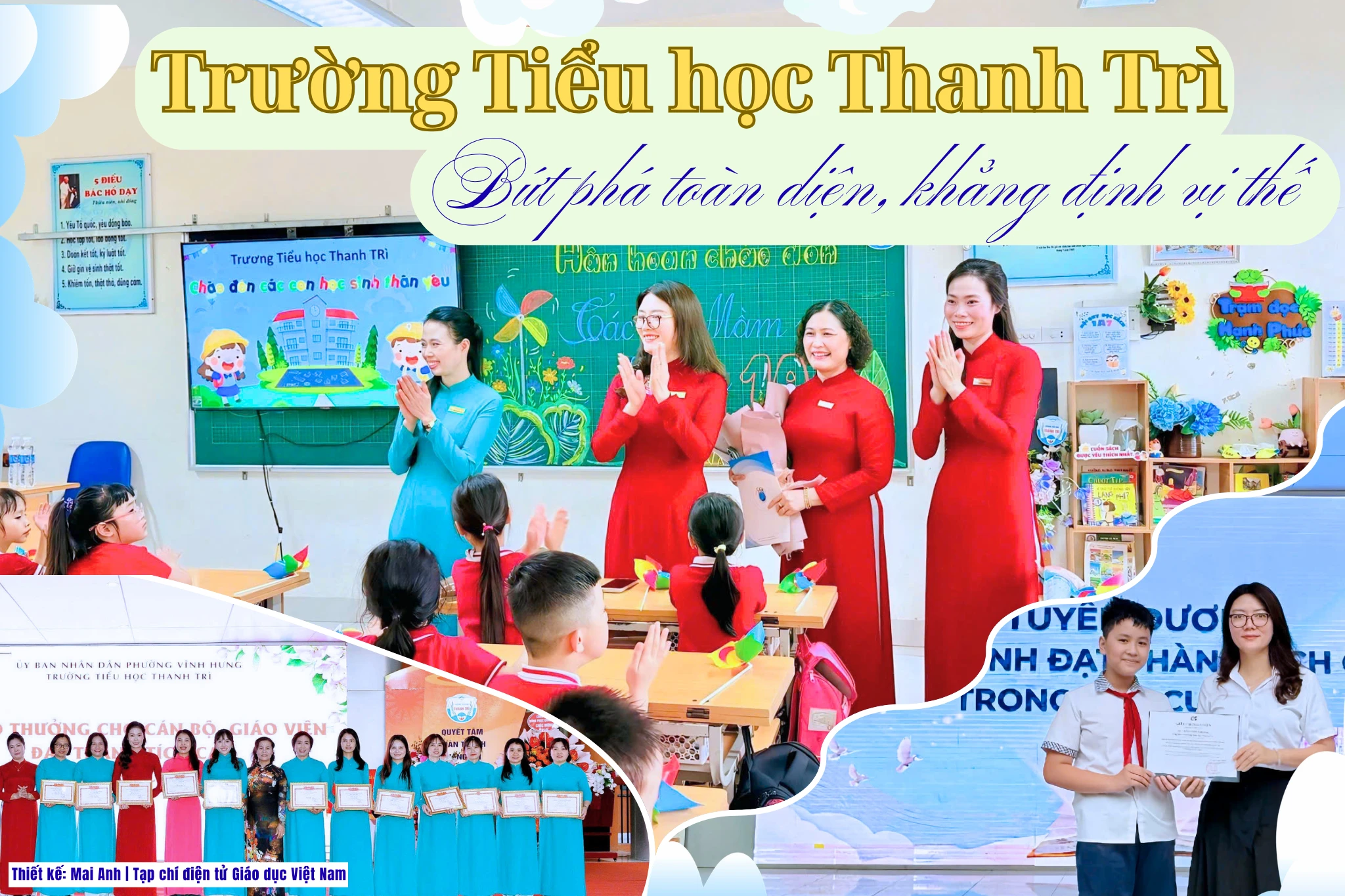 Năm học 2025-2026: Trường TH Thanh Trì khẳng định vị thế bằng chất lượng và thành tích nổi bật 