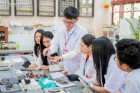 Đại học Cần Thơ chú trọng thực hành cho sinh viên. Ảnh: website nhà trường