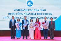 Năm 2025, Trường Đại học Khoa học (Đại học Thái Nguyên) có 5 tân phó giáo sư 